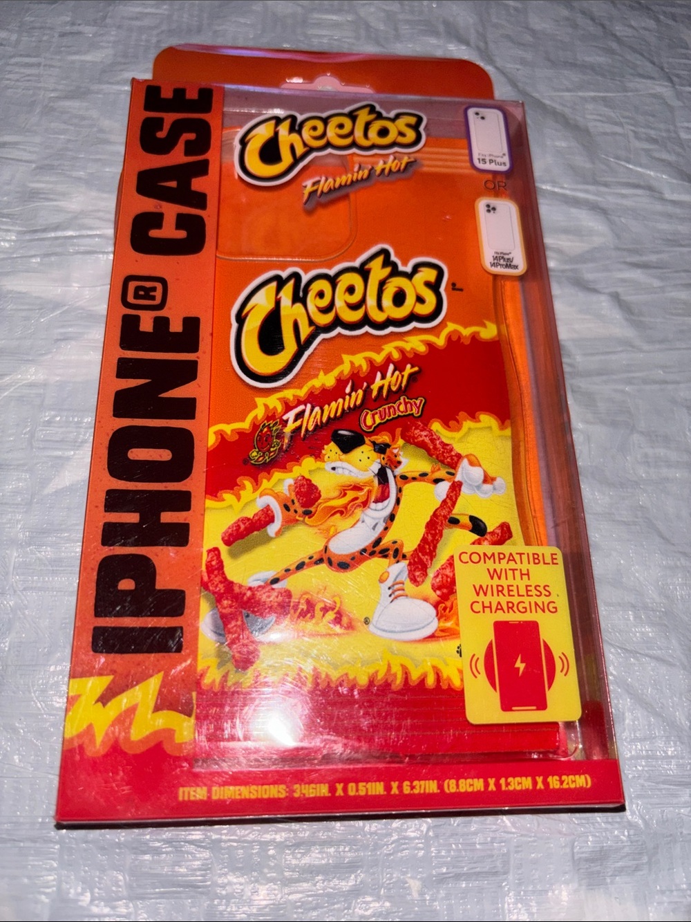 Flamin' Hot Orange iPhone Case - Branded